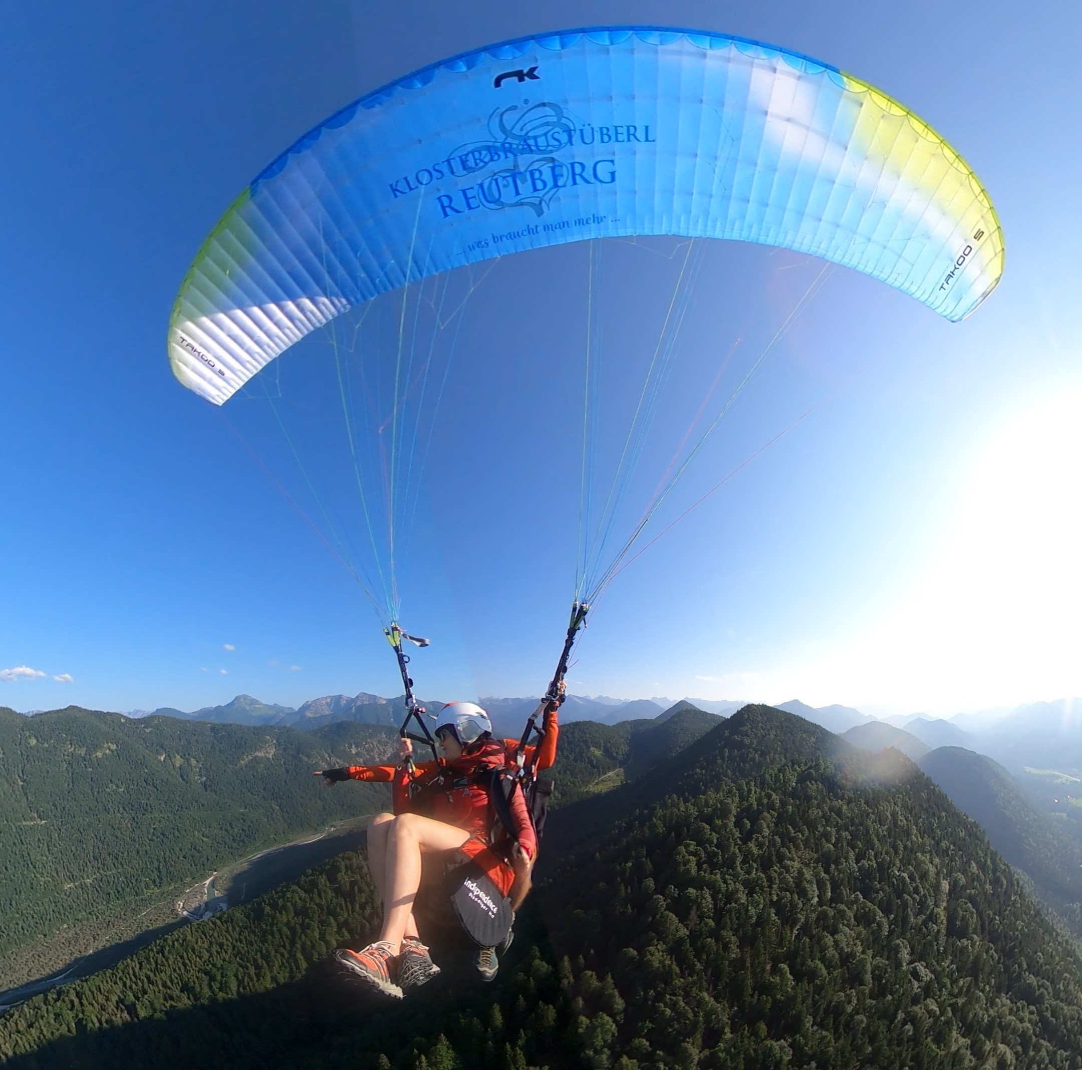Tandem Paragliding Brauneck - Gleitschirmfliegen